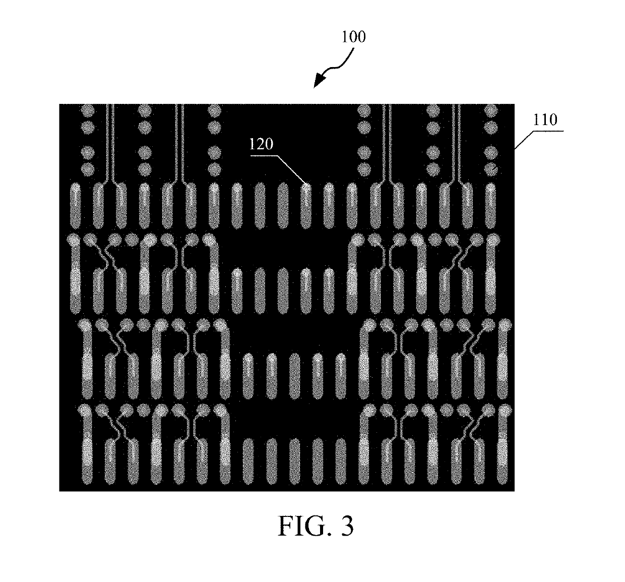 Signal trace fan-out method for double-sided mounting on printed circuit board and printed circuit board