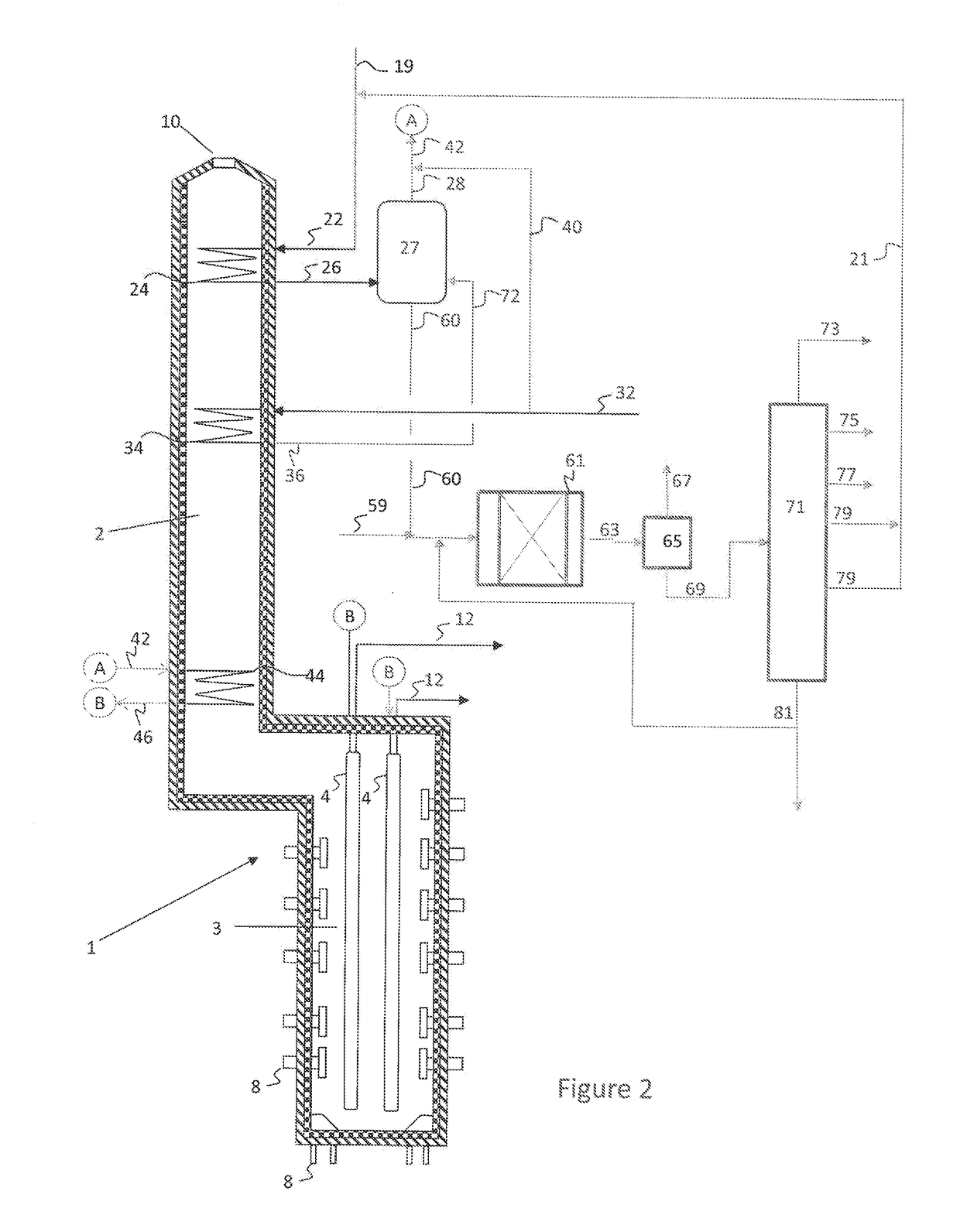 Integrated pyrolysis and hydrocracking units for crude oil to chemicals