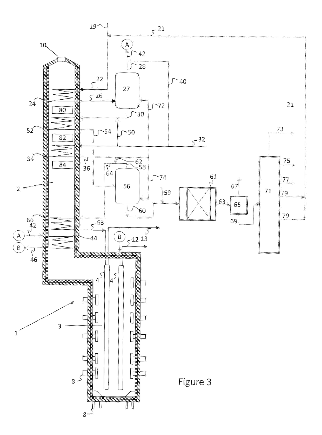 Integrated pyrolysis and hydrocracking units for crude oil to chemicals