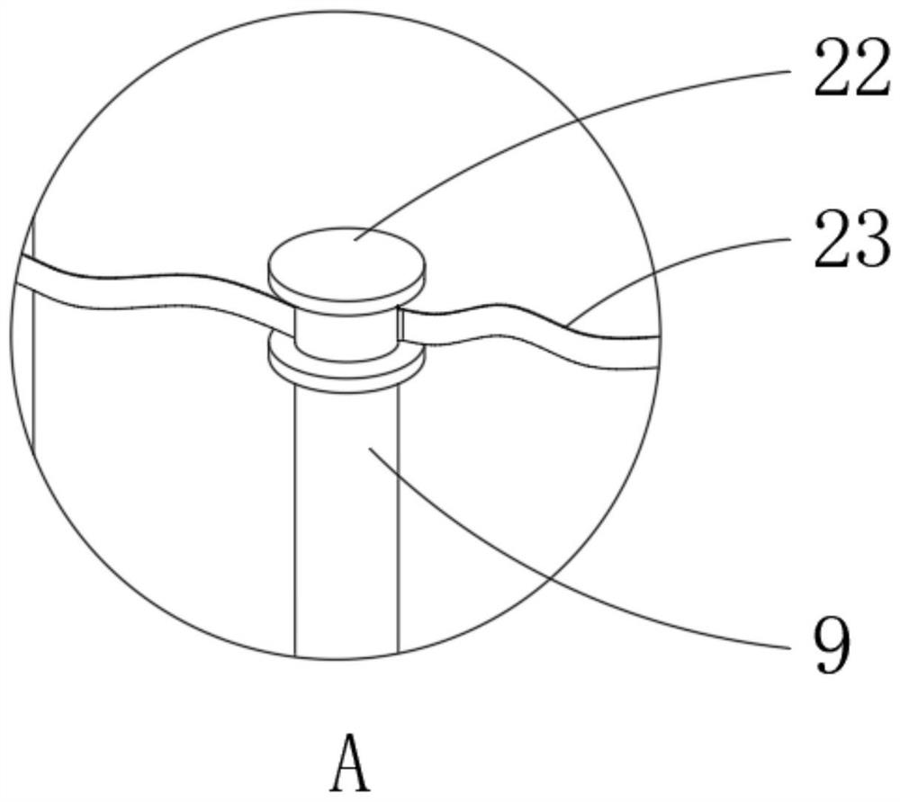 Mixing device for sheep feed processing and using method thereof