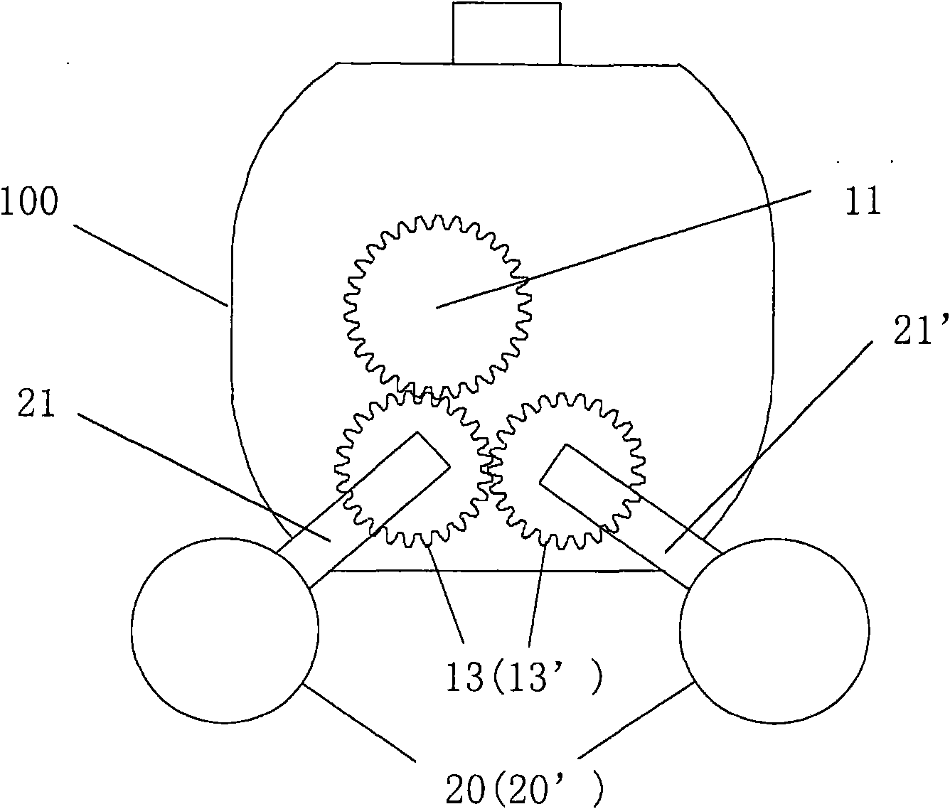 Active anti-galloping method and anti-galloping device for overhead power transmission line