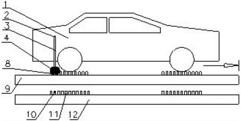 Comb-tooth-type charging device for electric vehicle