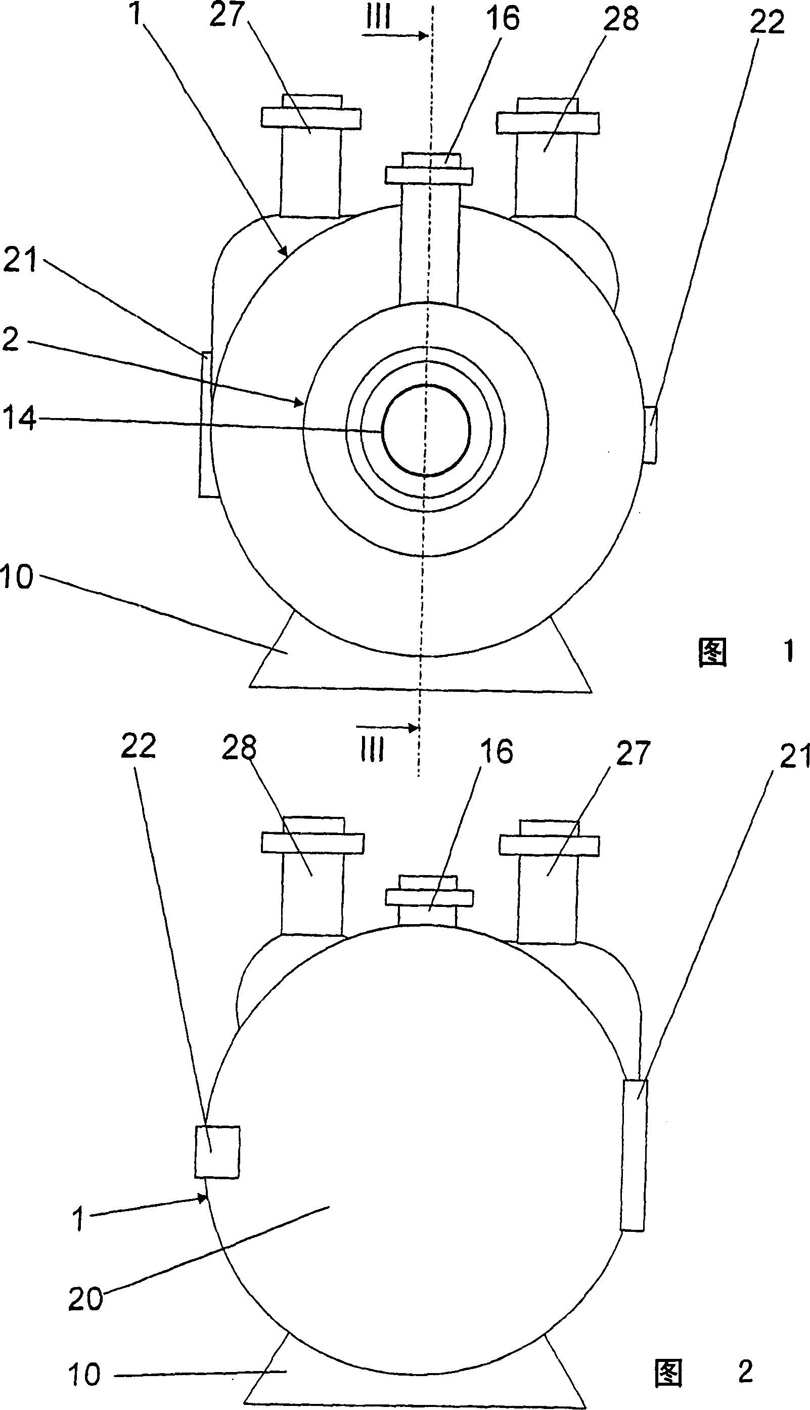 A spiral heat exchanger