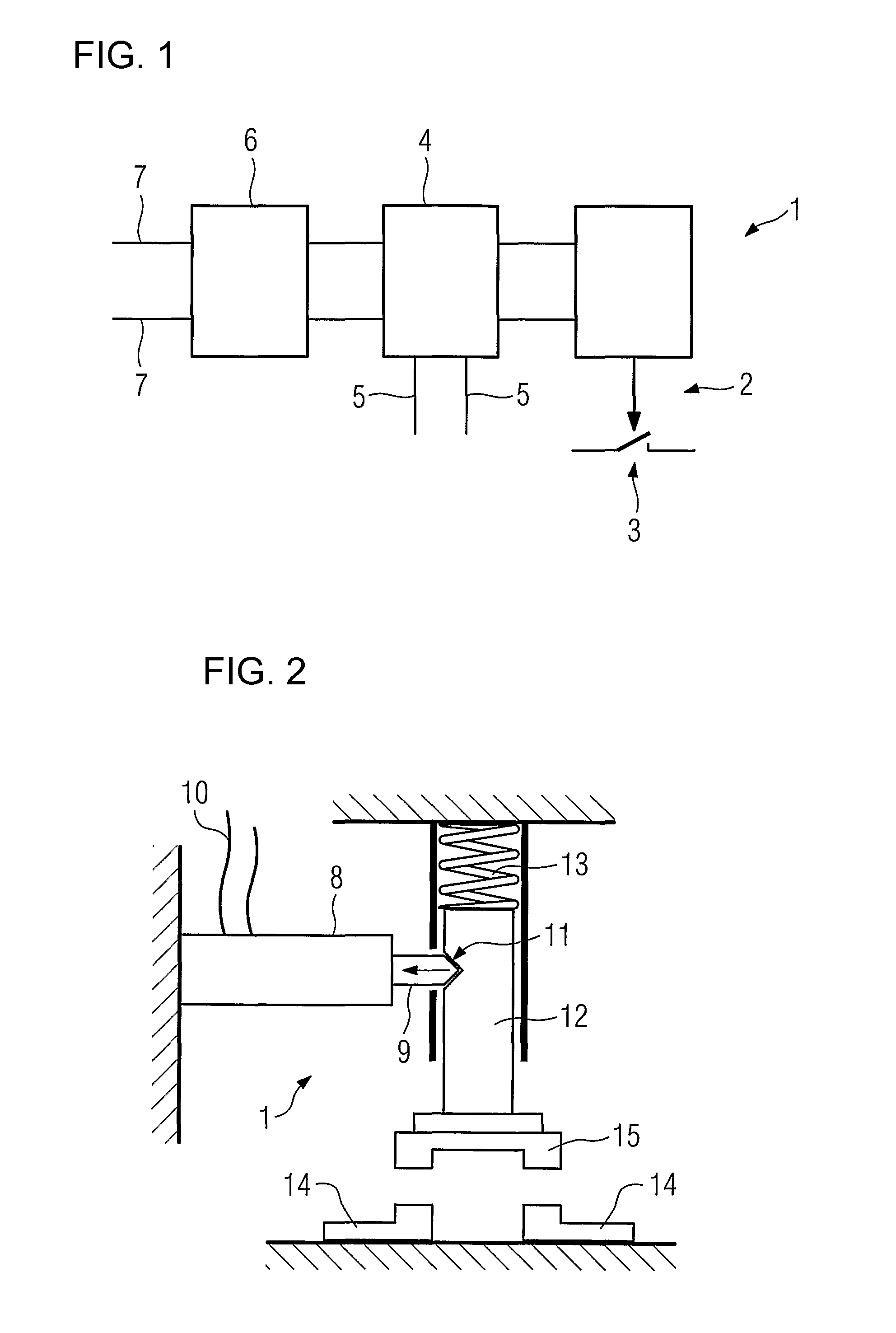 Device for short-circuiting power semiconductor modules