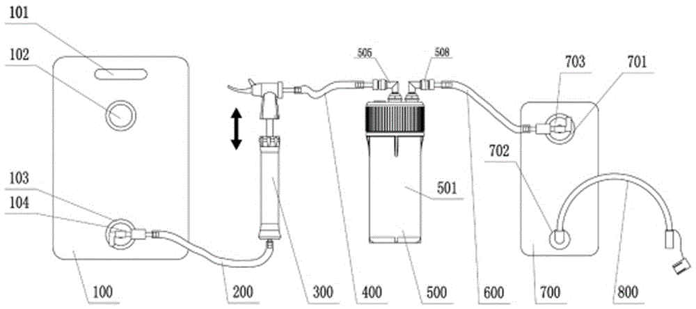 Emergency drinking water treater