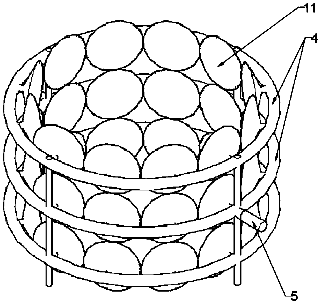 Anti-oscillation liquid storage system comprising self-cleaning porous medium layer