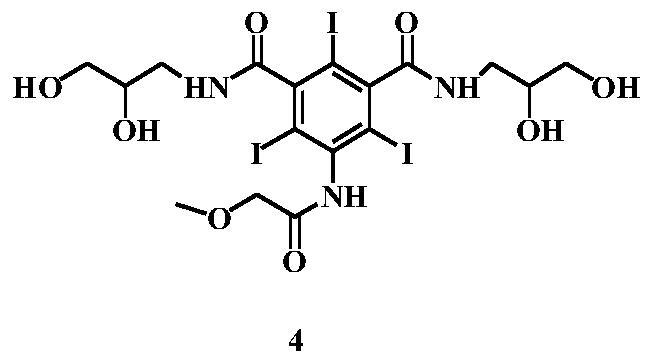 A kind of preparation method of iopromide