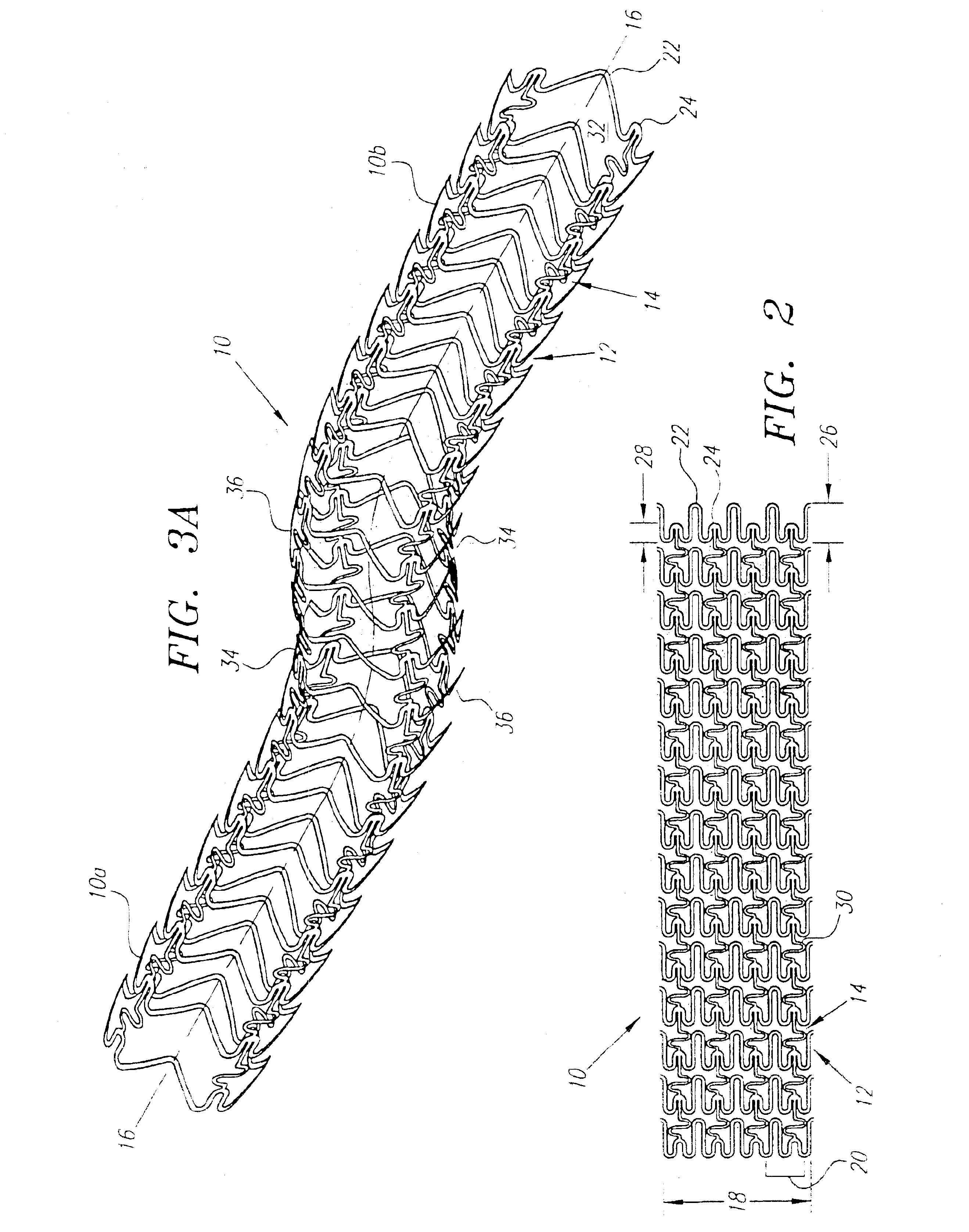 Deformable scaffolding multicellular stent