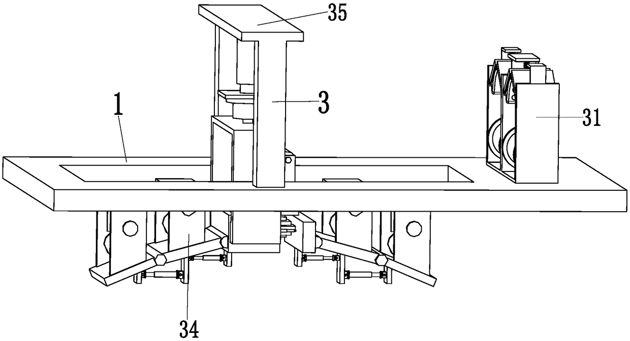 Electric cable construction guide frame