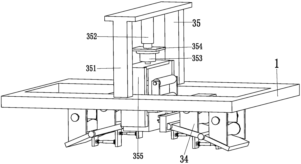 Electric cable construction guide frame