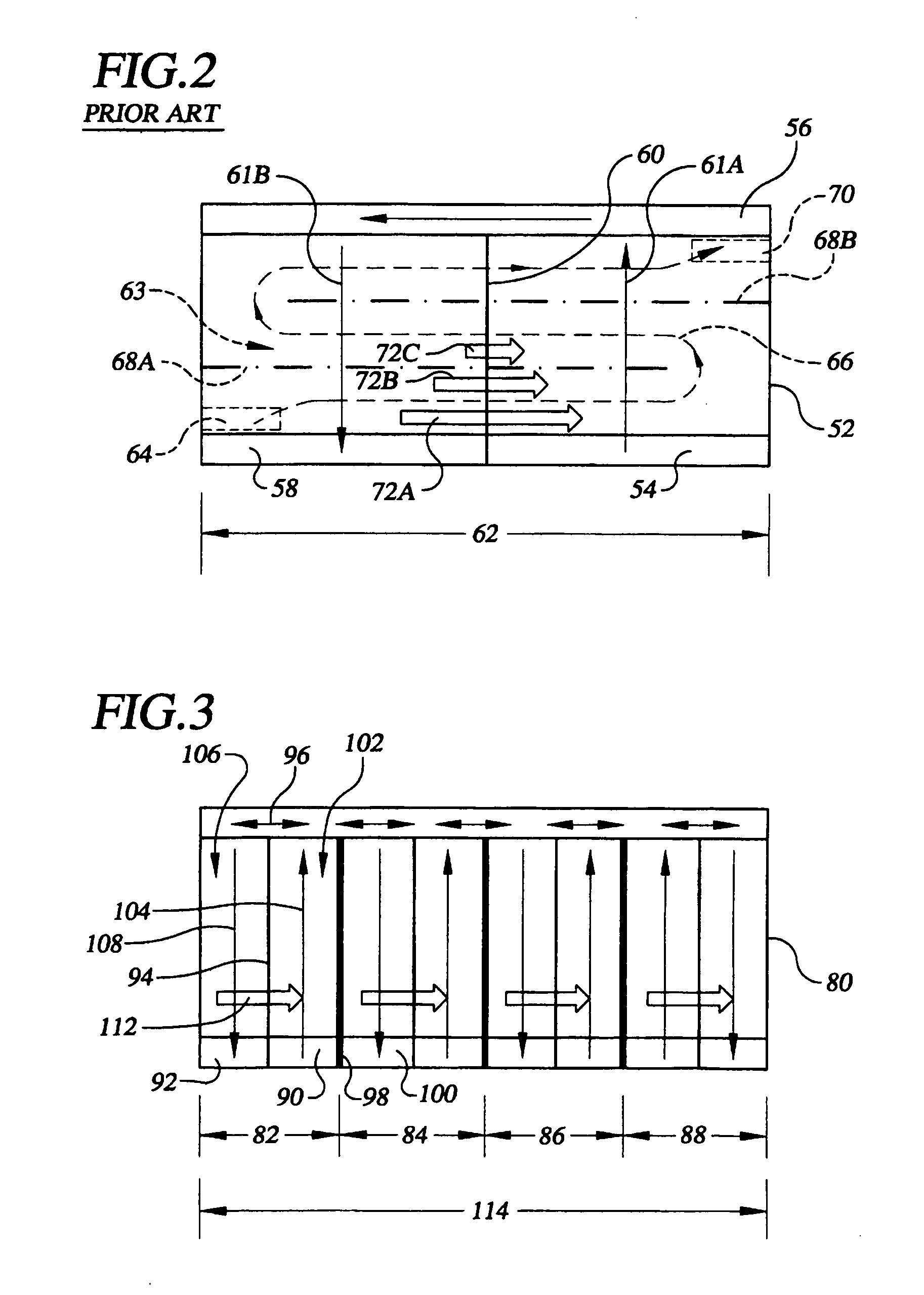 Fuel cell with passive water balance