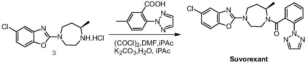 Preparation method of chiral homopiperazine ring