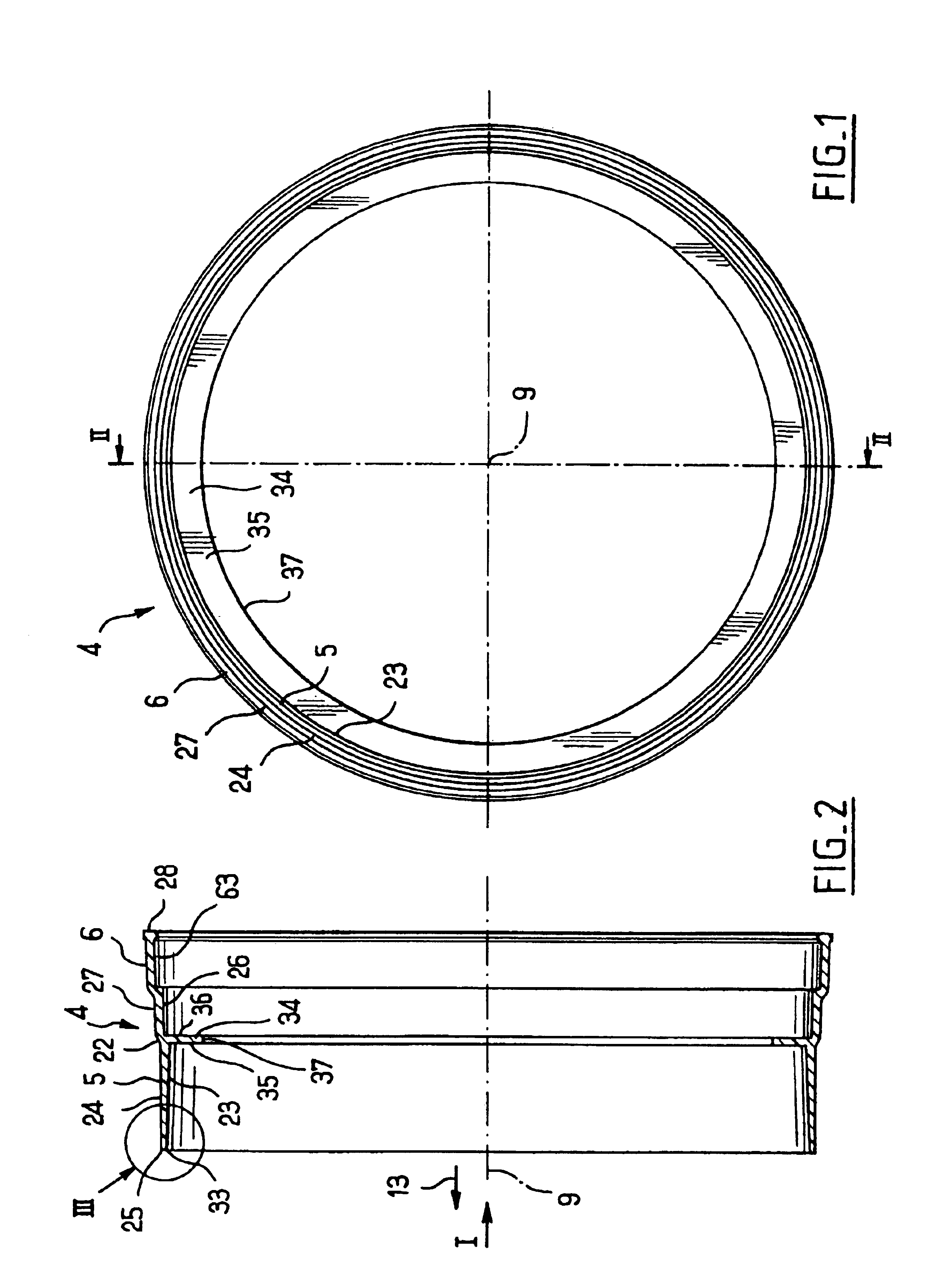 Pipe or the like, a female end ring, and a method of manufacturing such a pipe or the like