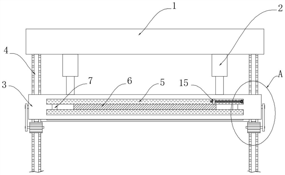 Heat-stabilizing and pressure-stabilizing heating plate for full-automatic gilding press