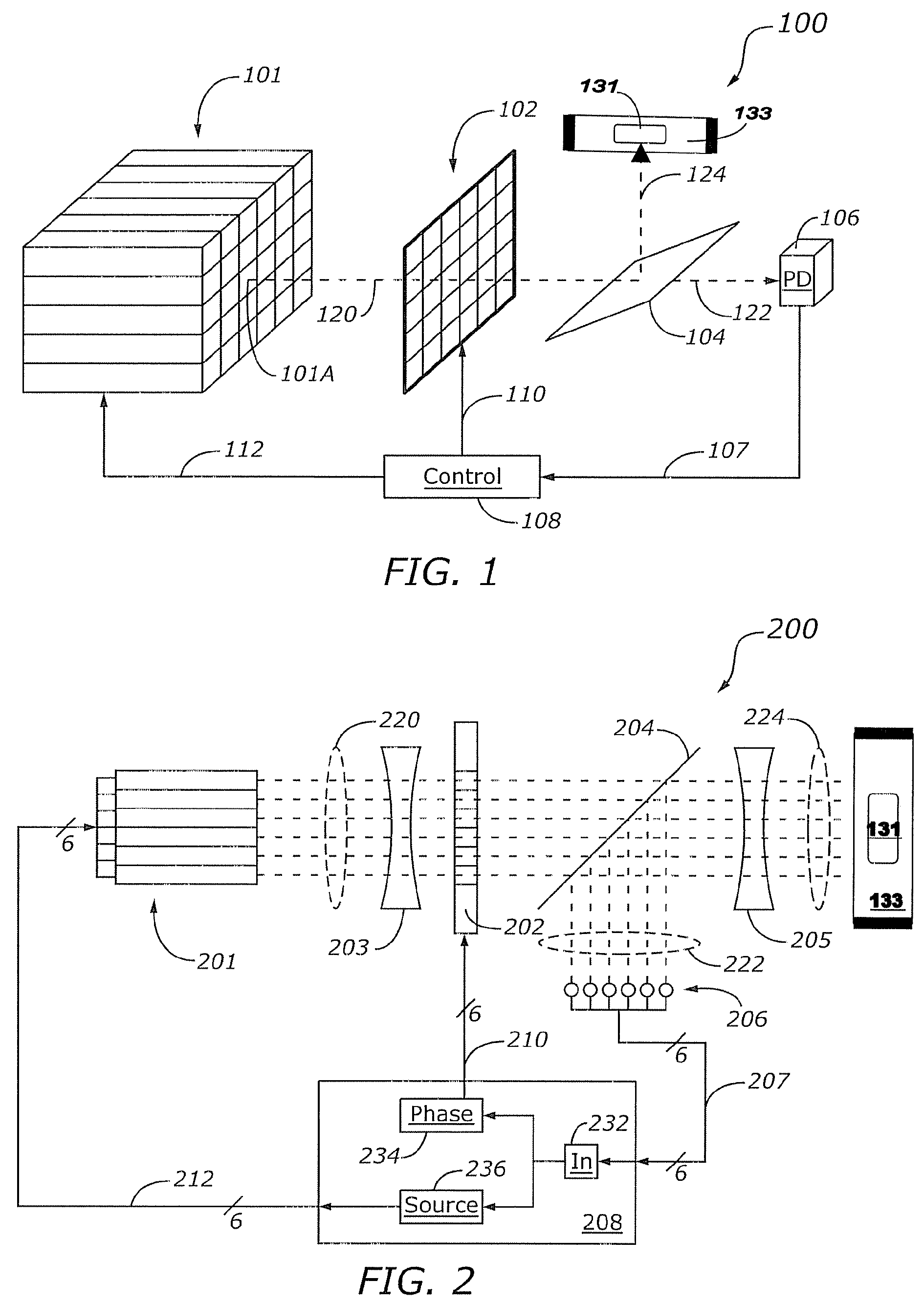 Methods and devices for forming a high-power coherent light beam