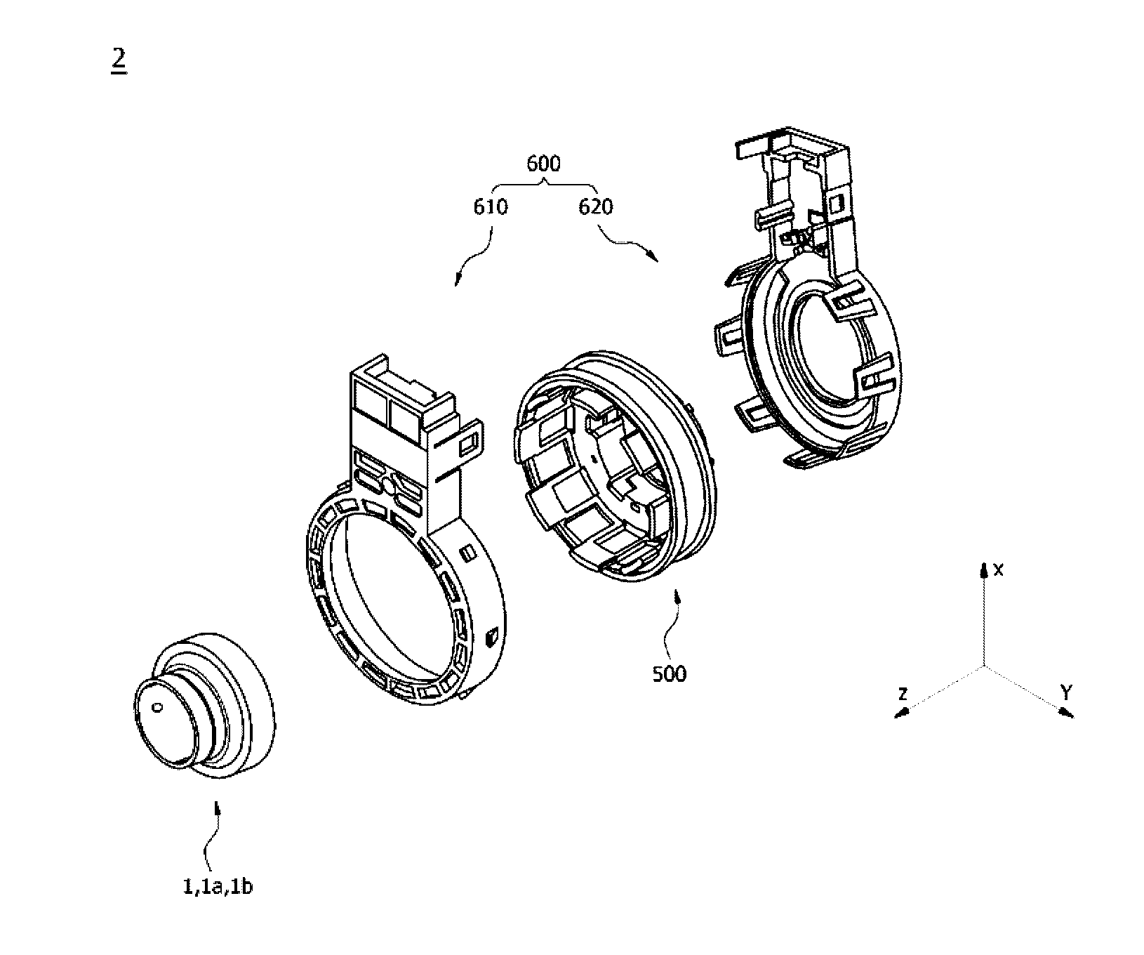 Rotor, and torque sensor and electronic power steering system including the same