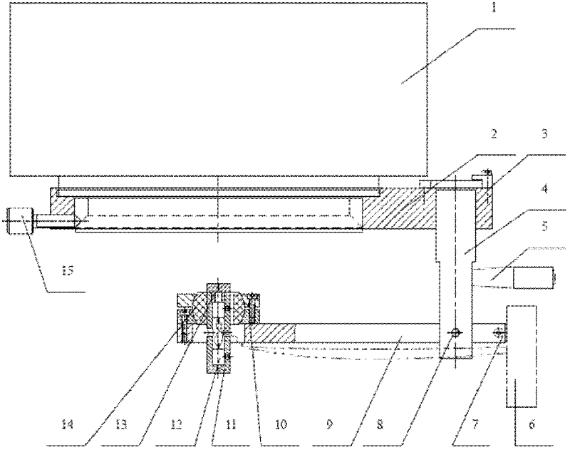 Central laser alignment device for X-ray instrument
