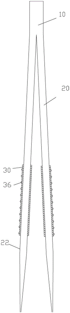 Adjustable tweezers with non-slip sleeve