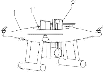 Annular unmanned aerial vehicle and aerial photography device thereof