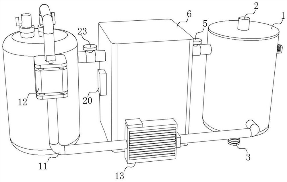 Carbon dioxide supercritical fluid extraction device with heat recovery function