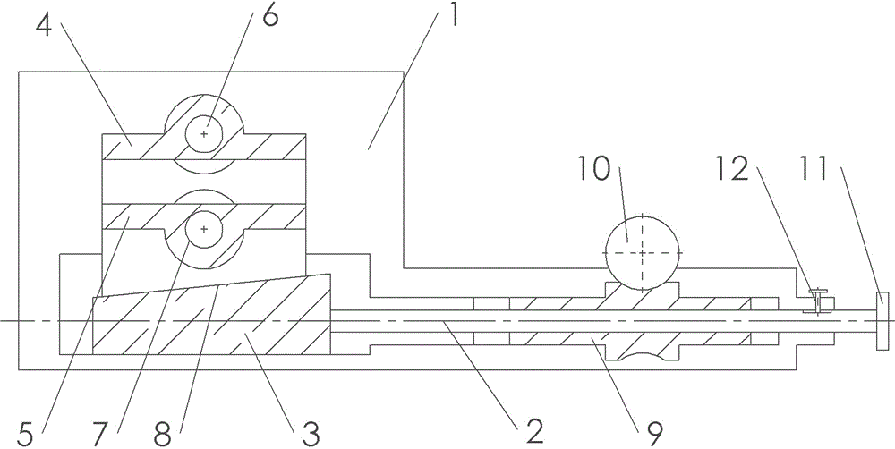 Flat cable adjustable rolling mechanism