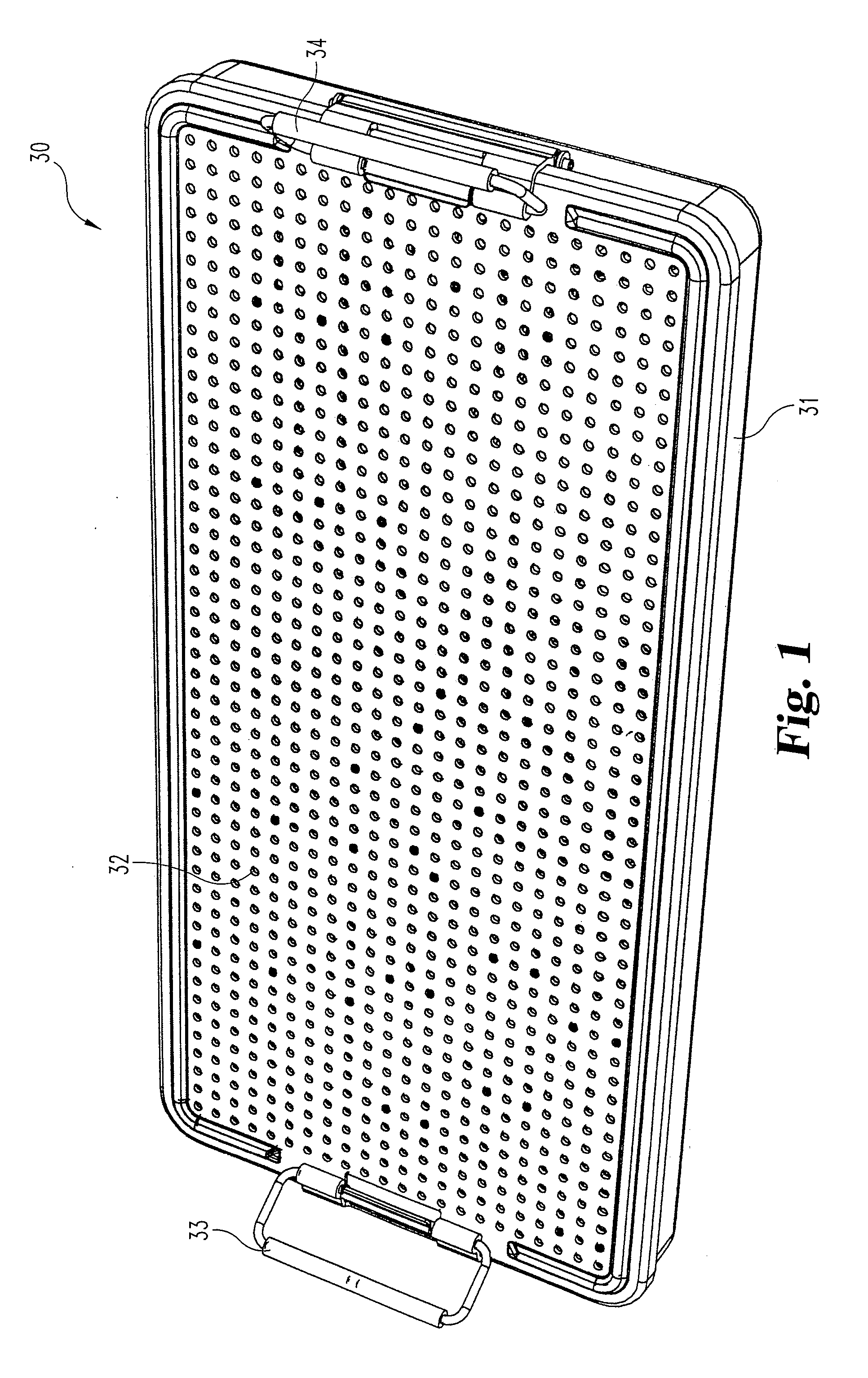 Mounting plate to hold medical instruments and implants using posts with flexible holders