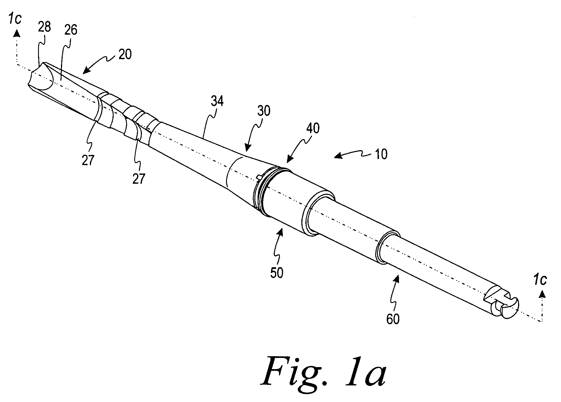 Drill bit assembly for bone tissue including depth limiting feature