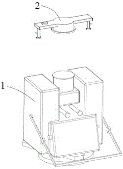 Total station device and detection method
