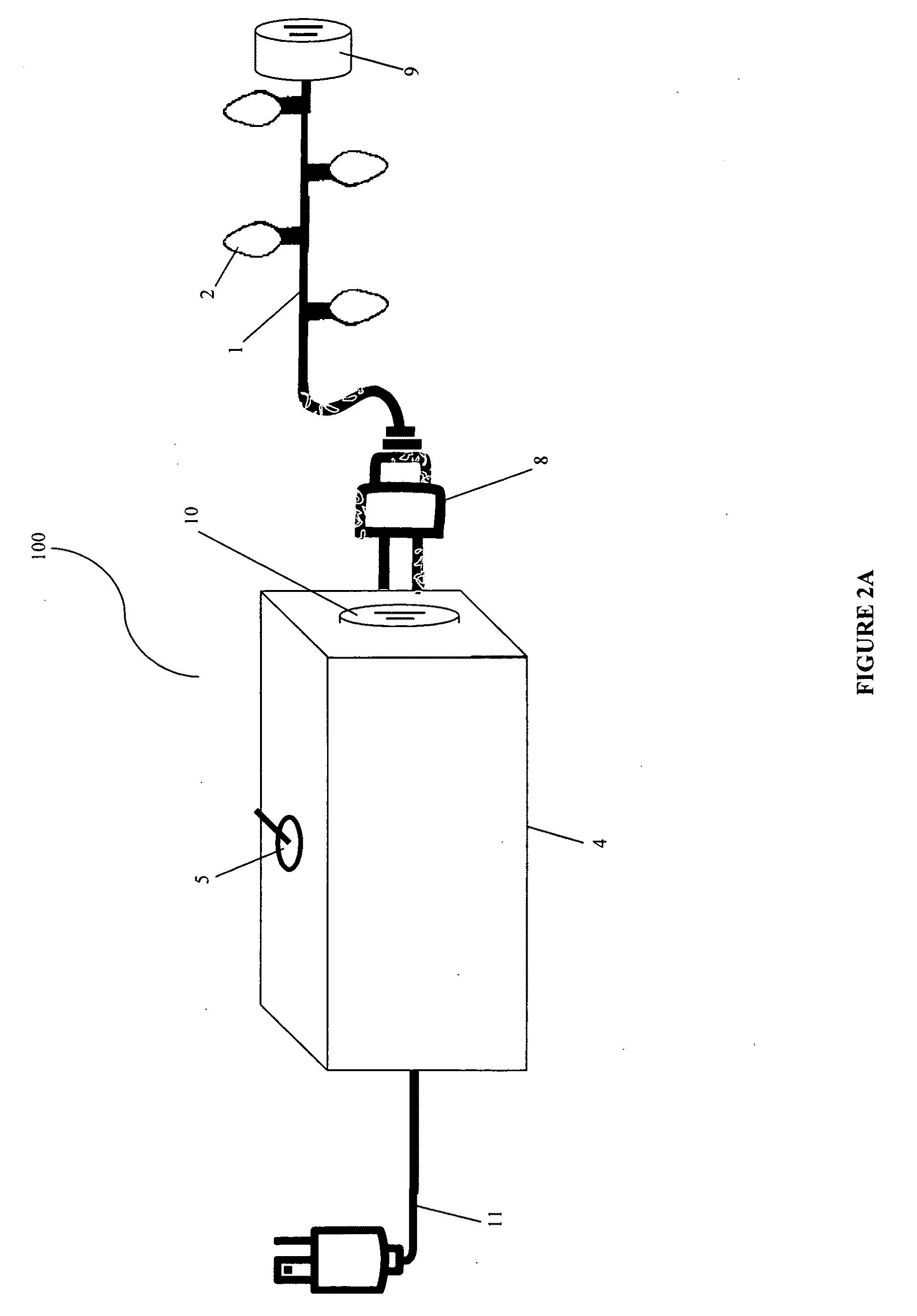 Holiday LED lighting system and methods of use