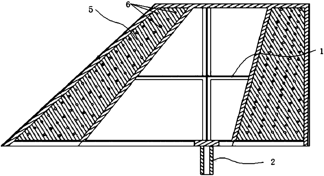 Rocket lightweight efficient full-motion air rudder and manufacturing method thereof