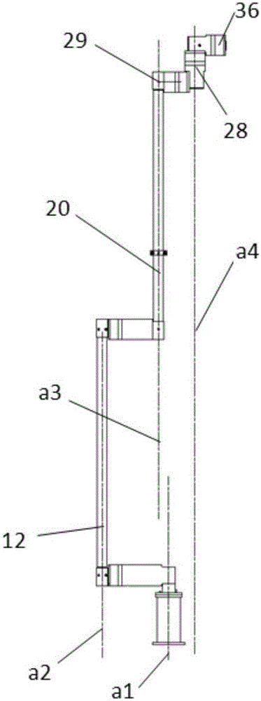 Non-orthogonal six-shaft teaching rod
