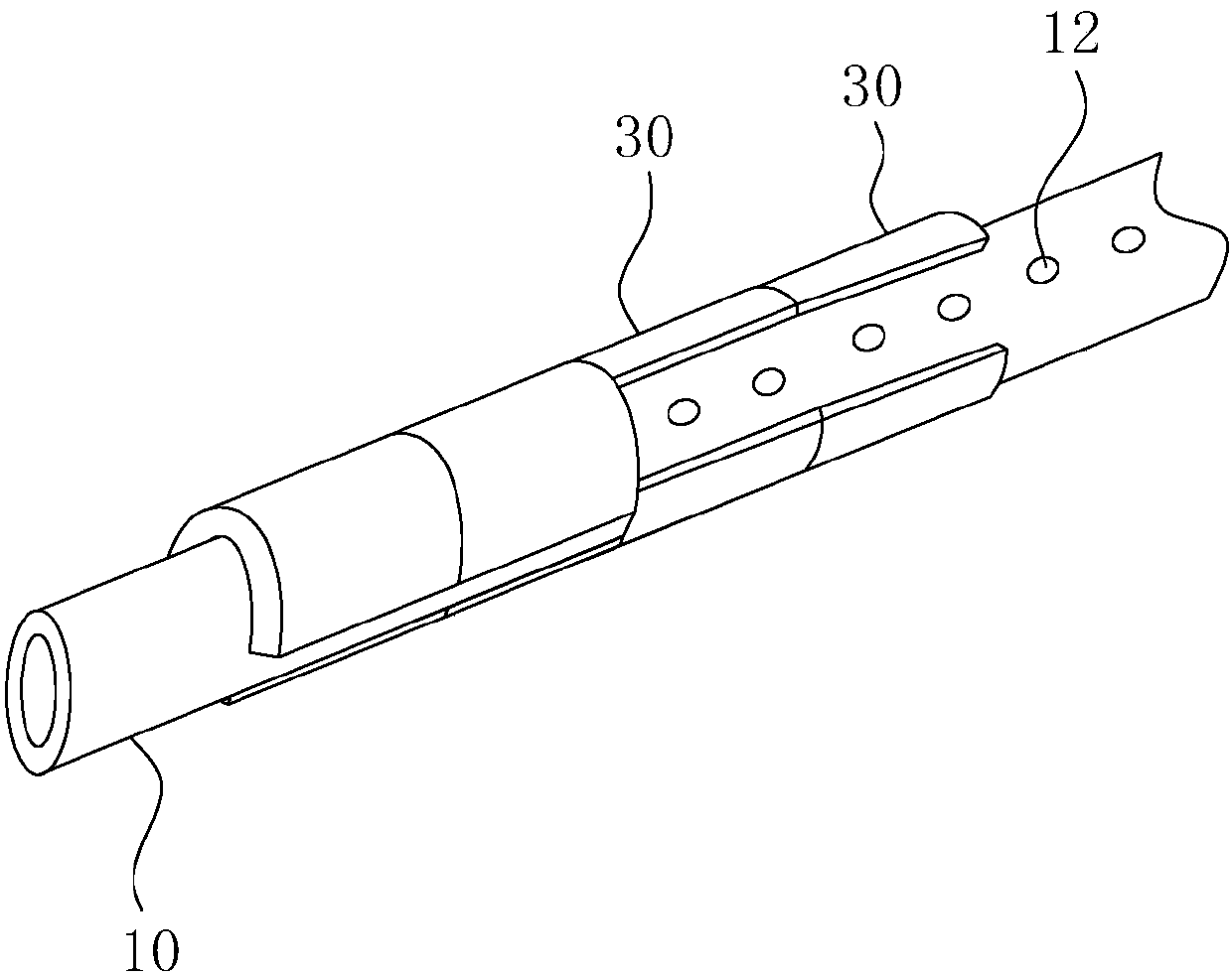 Rubber surface air-blowing device for drying and compounding machine