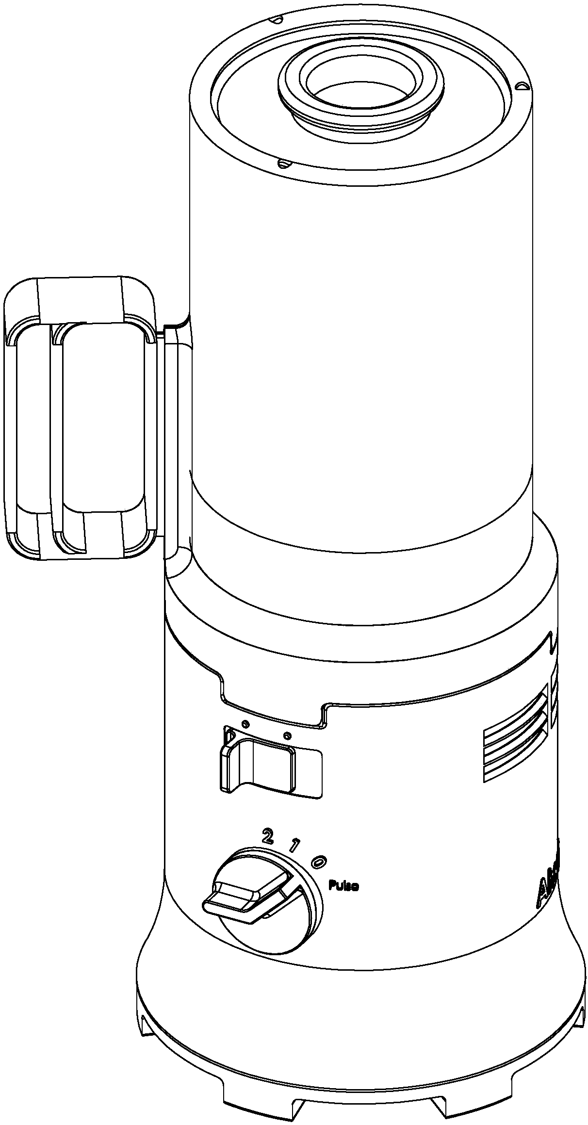 Juicer with waterproof safety switch