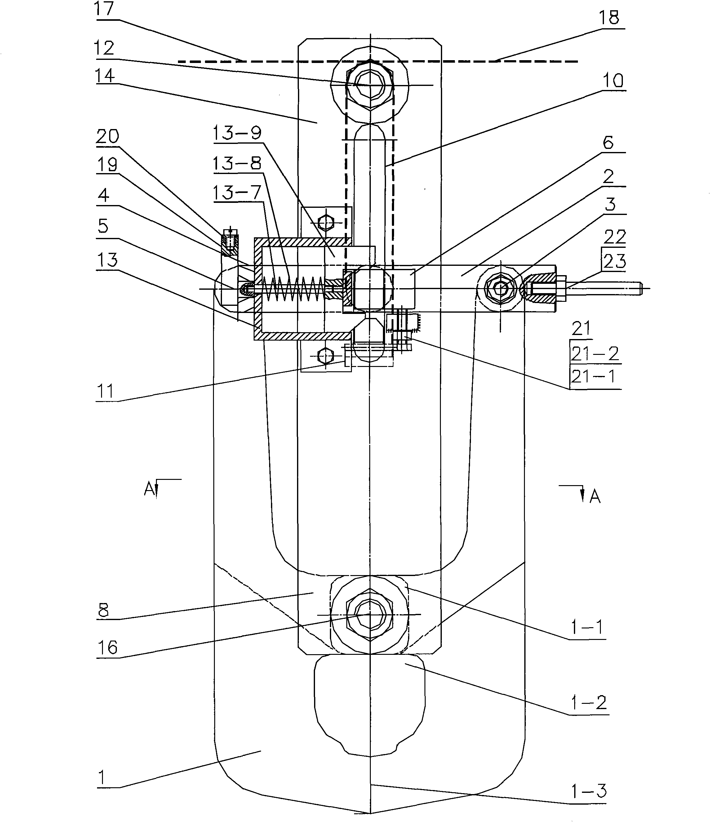 Clamp unhooking device