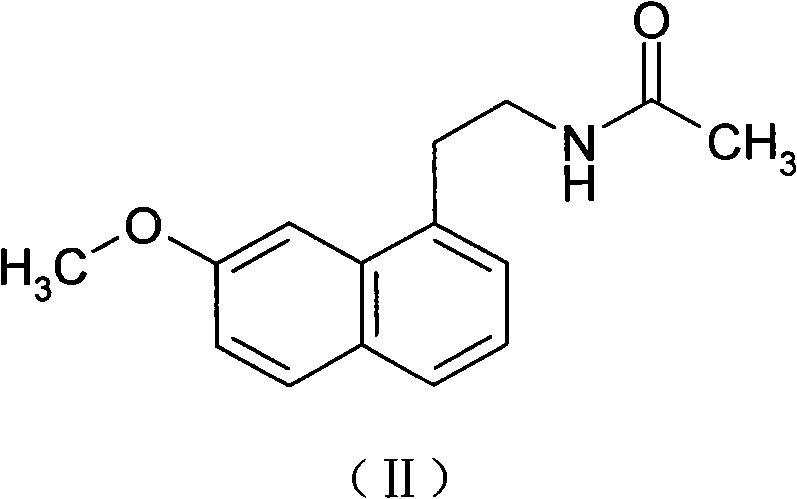 Preparation of agomelatine midbody, 2-(7-anisyl-1-naphthyl) ethylamine