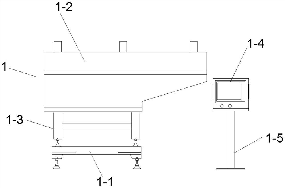 Weighing display system for reducing unit consumption of tobacco leaves