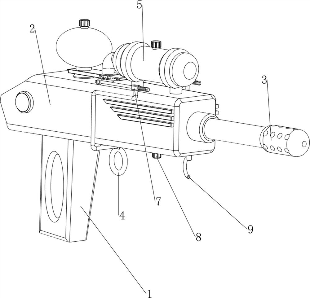 Novel liquid medicine atomization device for department of pediatrics