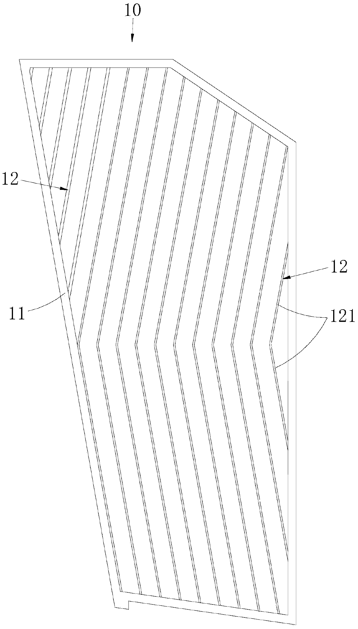 Humidification sheet and humidifier