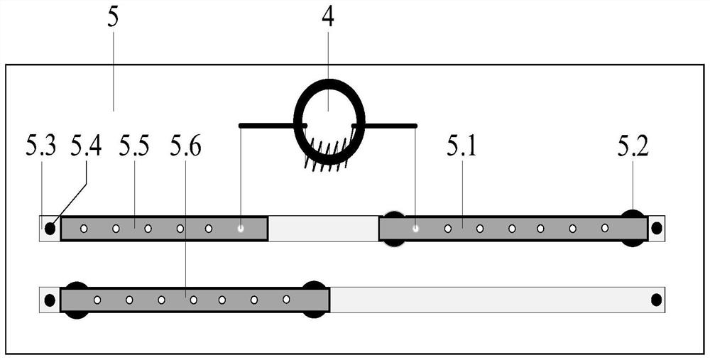 Accelerator ground wire system based on EMC and design method