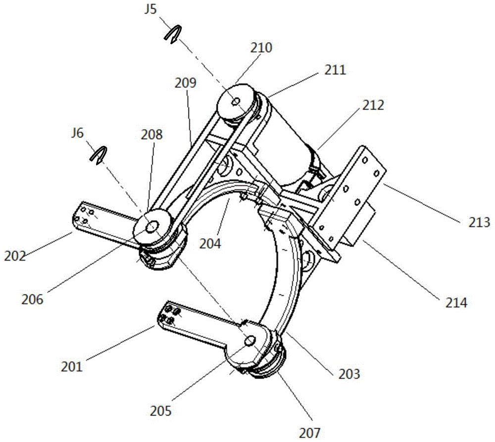 Seven degrees of freedom exoskeleton upper limb rehabilitation robot