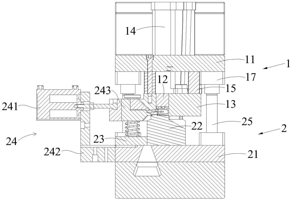 Trimming die capable of removing burrs