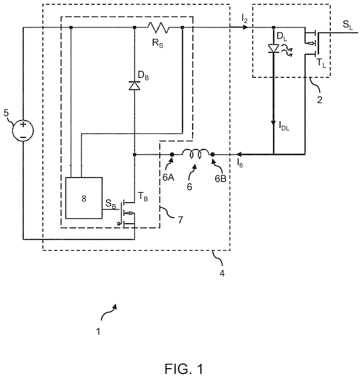 Method and apparatus for driving an LED