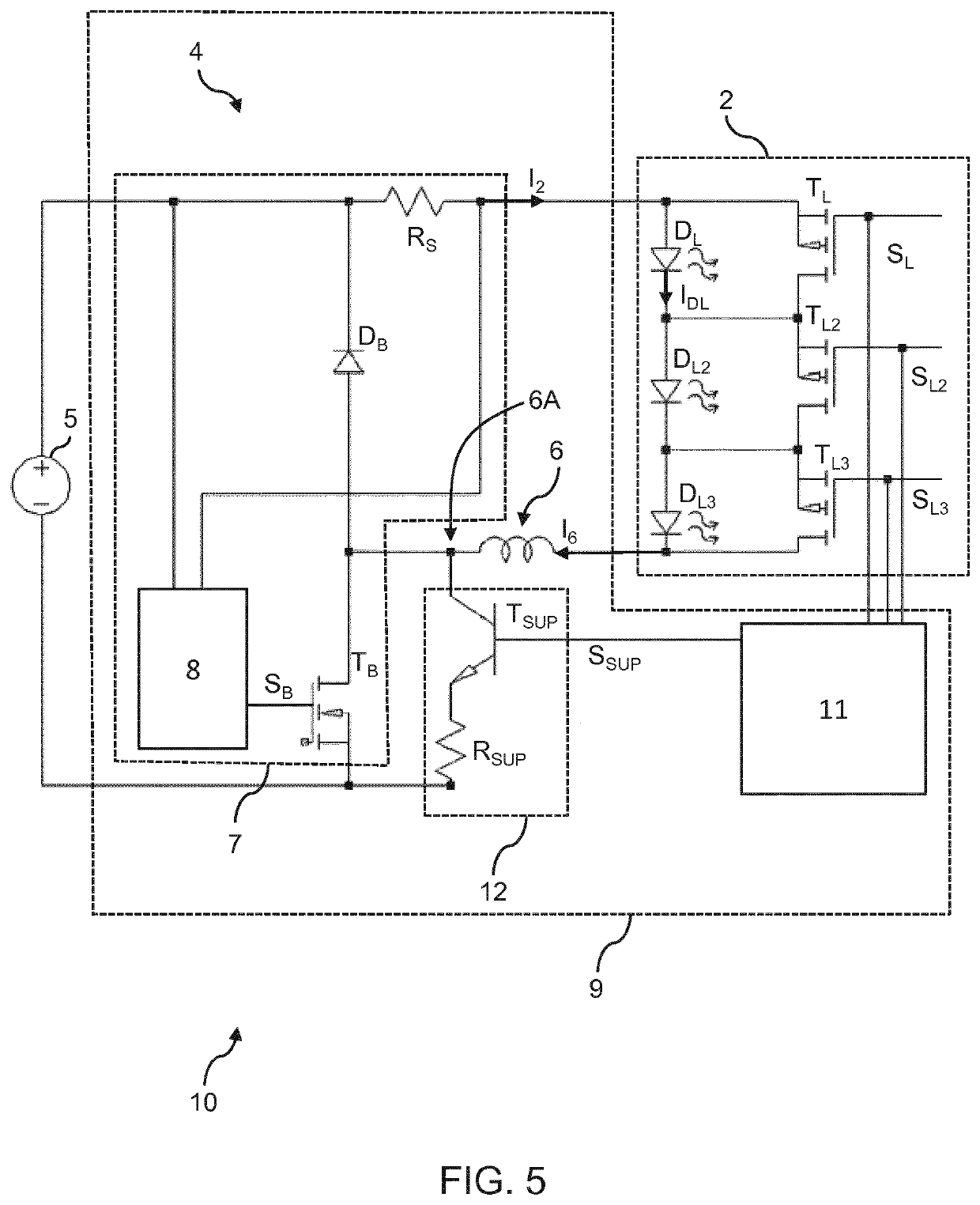 Method and apparatus for driving an LED