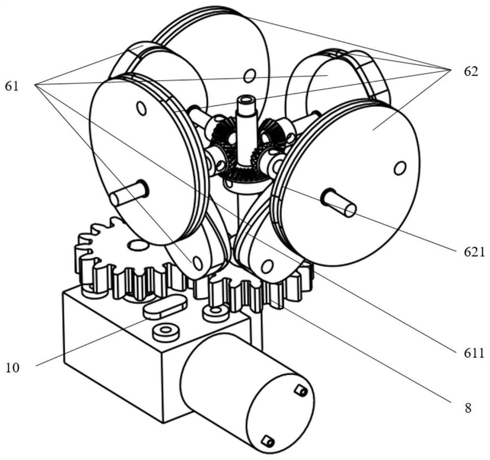 A modular space multi-stable robot with variable configuration