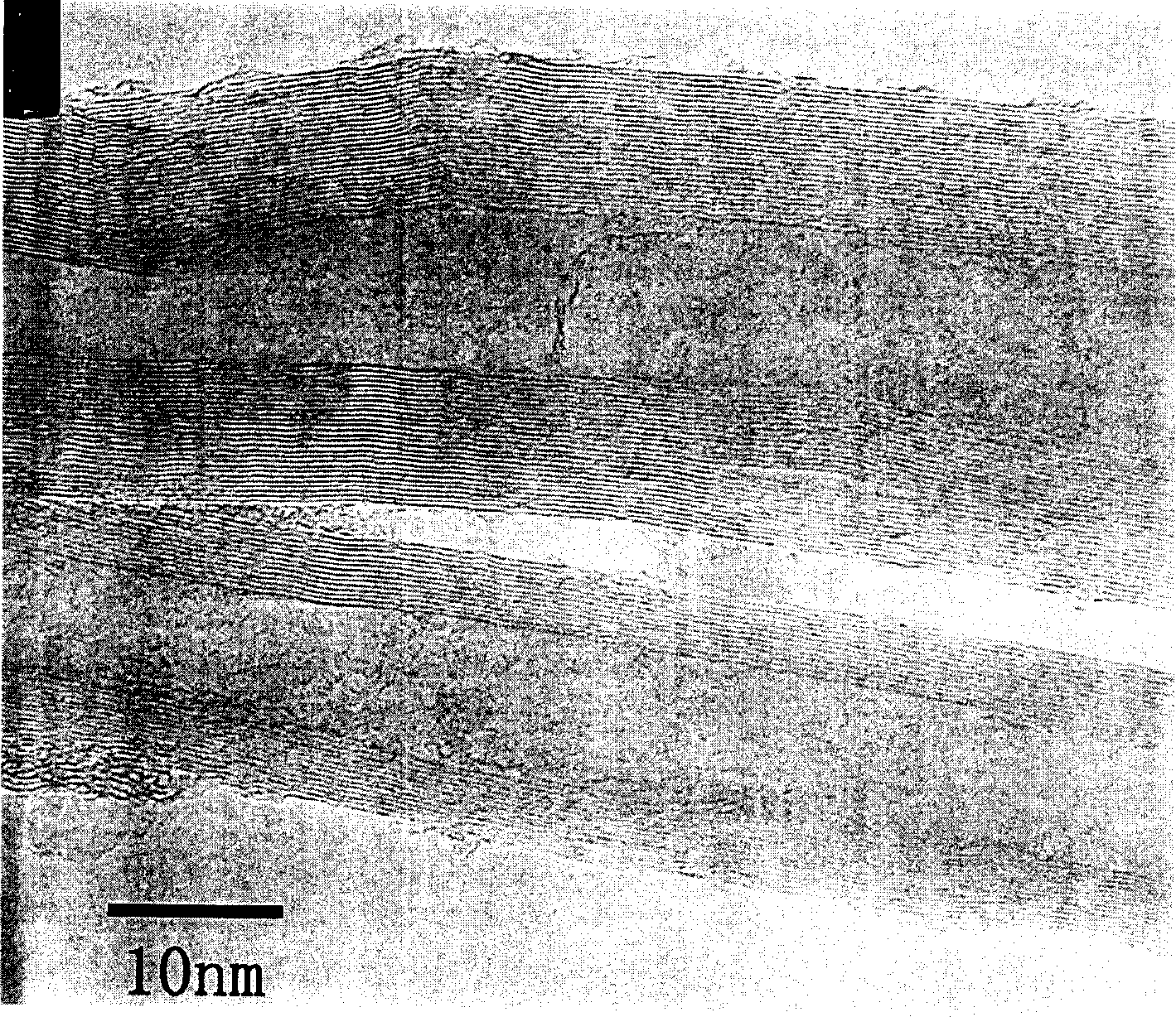 Method for large-batch preparing overlength carbon nano pipe array and its apparatus