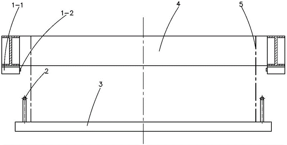 Method for avoiding car-carrying plate from transversely moving and swinging