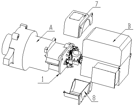 Intermediate coupling system for generator and gearbox