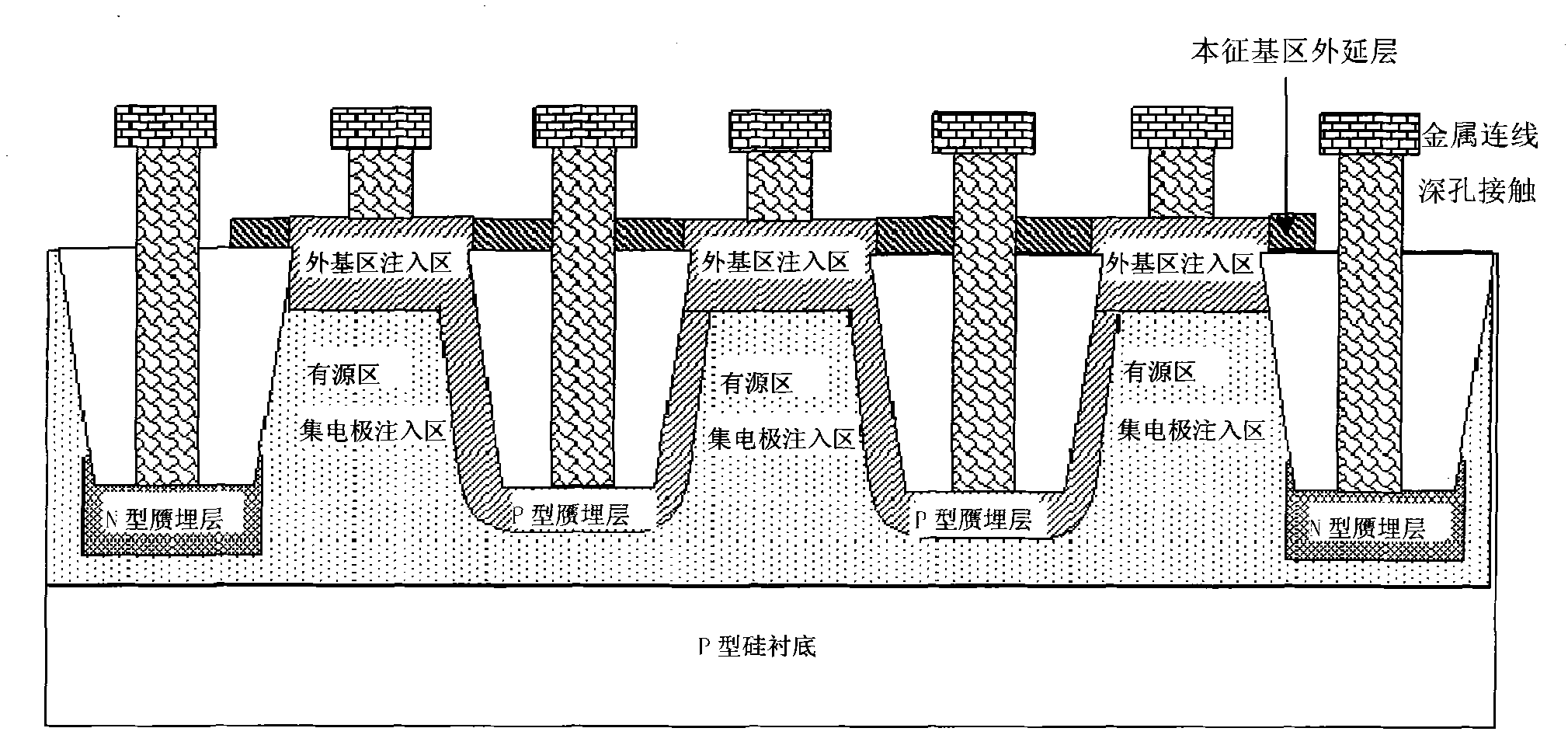 Parasitic PIN(positive-intrinsic negative) diode in BiCMOS(Bipolar Complementary Metal Oxide Semiconductor) process, and manufacturing method thereof
