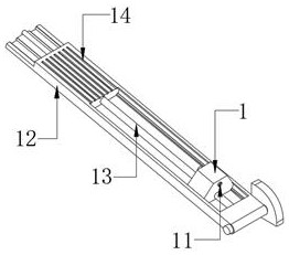 High-pressure oil pipe inner wall cleaning device