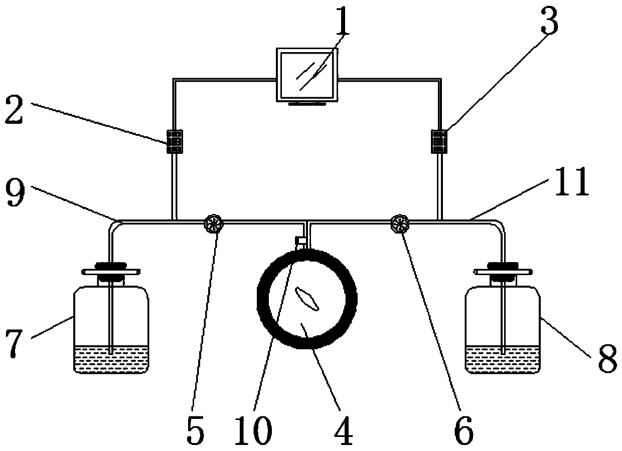 Device and method for automatically measuring volume of full-automatic oil test sample